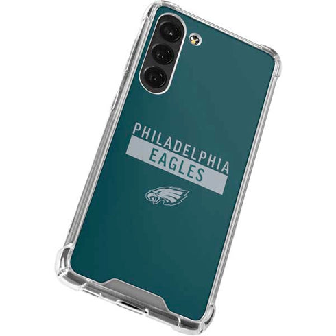 NFL Philadelphia Eagles Green Performance Series Galaxy S24 FE Clear Case